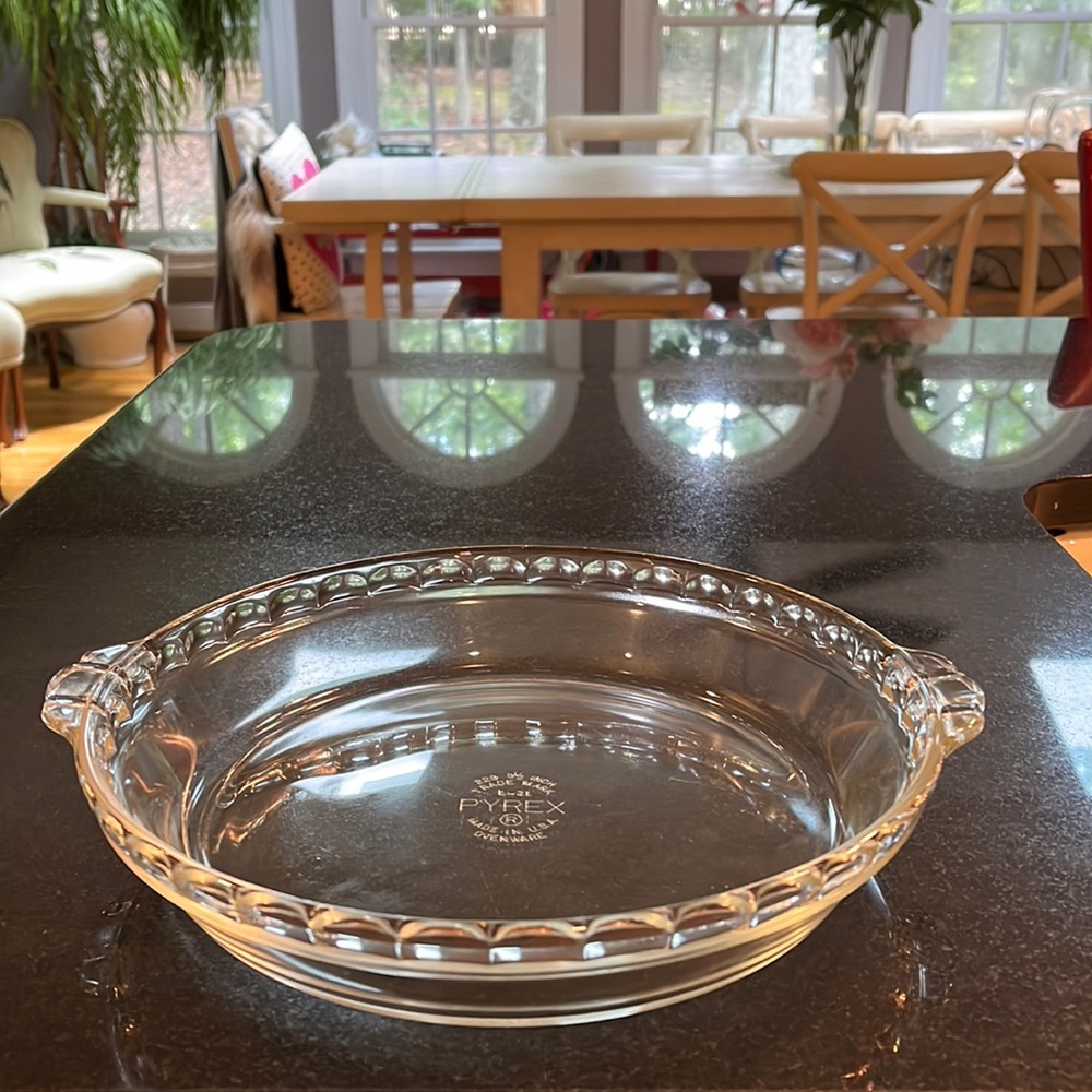 9" Pie Plate / Baking Dish Originals Clear by PYREX